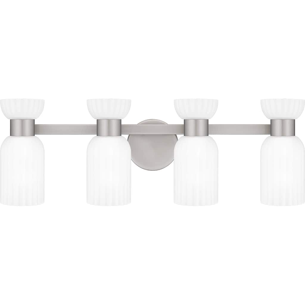 Rembrandt 4-Light Brushed Nickel Vanity Light