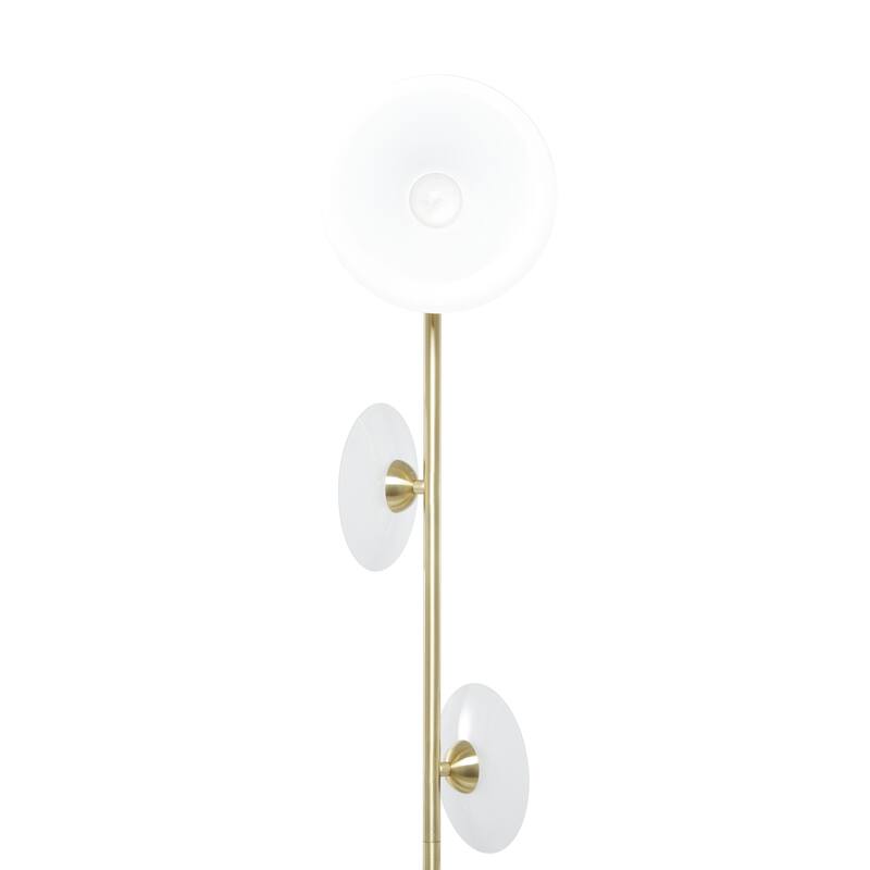 Metal Room Floor Lamp - Gold - Roche River Decor