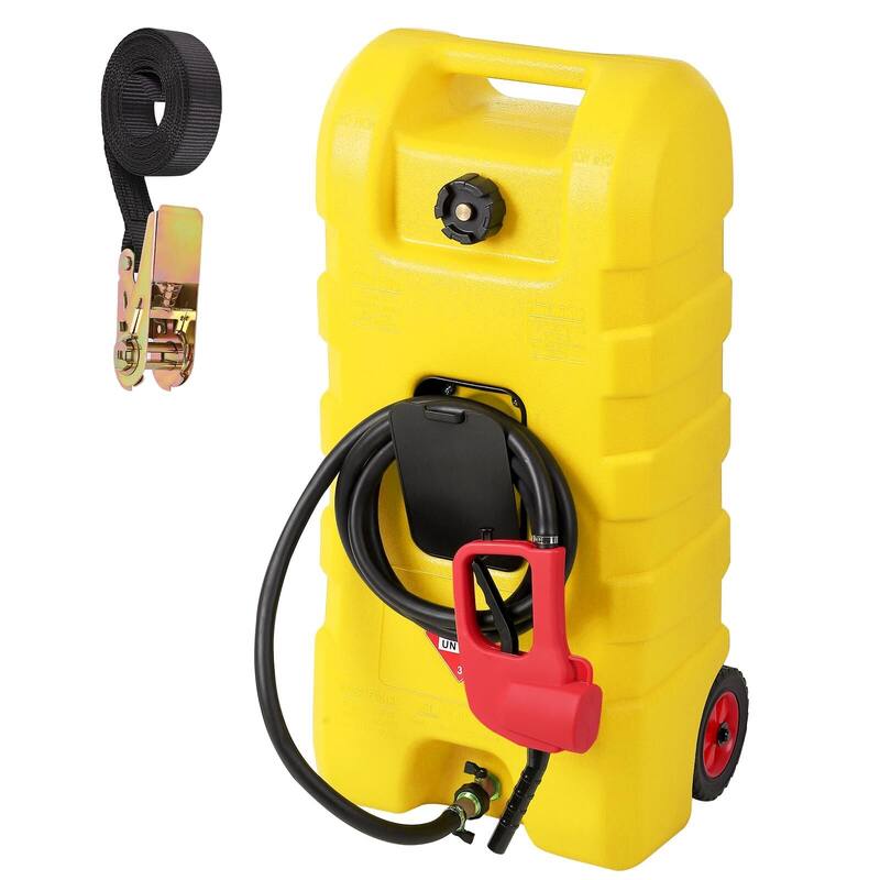 Portable 15 Gallon Fuel Caddy - Yellow