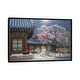 preview thumbnail 1 of 7, iCanvas "The Scent Of Spring" by Jaeyoun Ryu Framed Canvas Print Black - 26x40