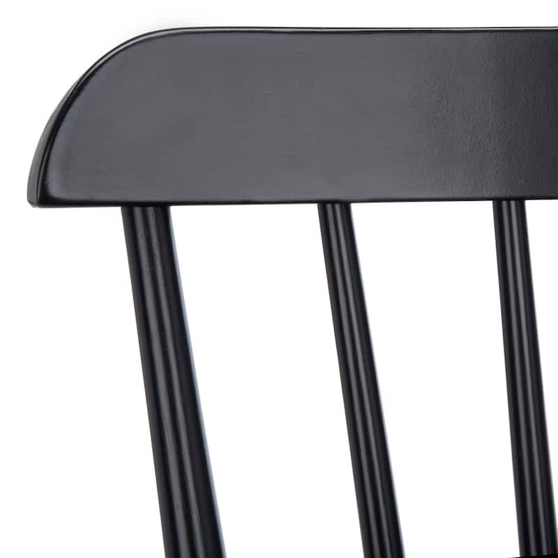 SAFAVIEH Arra 24-inch Spindle Farmhouse Counter Stool (Set of 2) - 19.9" x 20.1" x 43.1" - 20"W x 20"D x 38"H