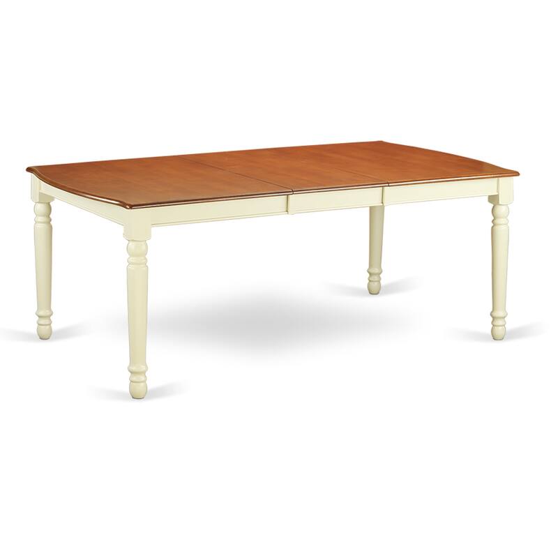 Bohemian Dining Table Set - Kitchen Table with 8 Chairs - Rubber Wood - Modern Design