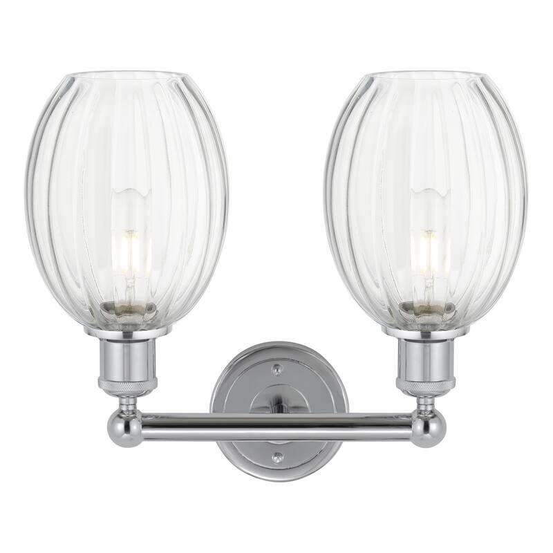 Innovations Lighting Endless Possibilities Edison - Preston - 2 Light 15" Bulb Shade Bath Vanity Light