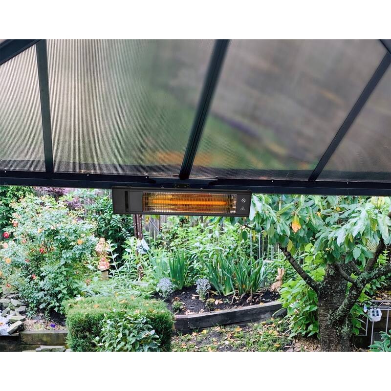 Electric IP65 Outdoor Carbon Fiber Heater with Wall/Ceiling Mount