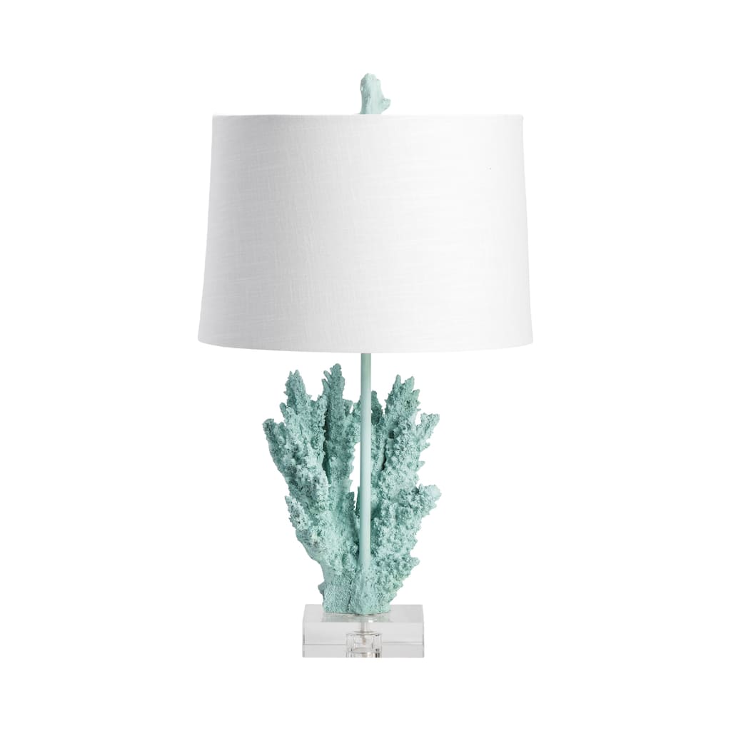 Coral Cove Resin Table Lamp