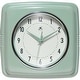 preview thumbnail 94 of 146, Infinity Instruments Retro 9.25-inch Square Wall Clock - 9.25 x 1.875 x 9.5