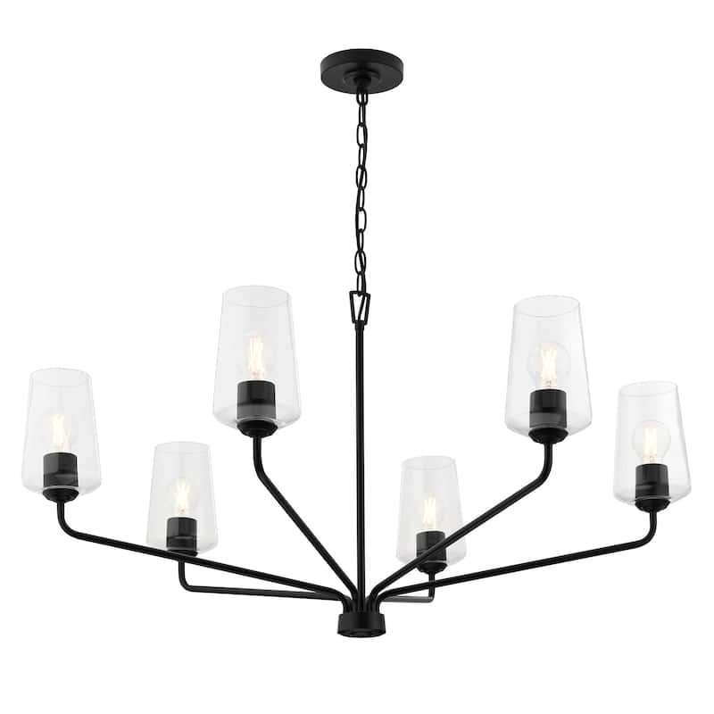 Progress Lighting P400444 Celino 6 Light 40" Wide Chandelier