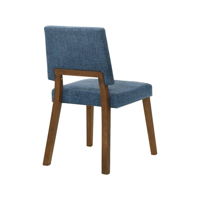 Channell Mid-Century Modern Upholstered Wood Dining Chairs - Set of 2/4/6