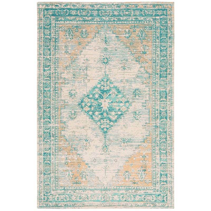 SAFAVIEH Classic Vintage Boho Oswalda Oriental Cotton Rug