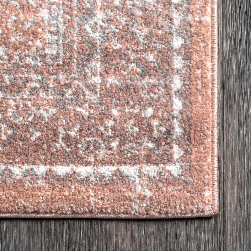 Nuloom Traditional Vintage Medallion Marg Area Rug