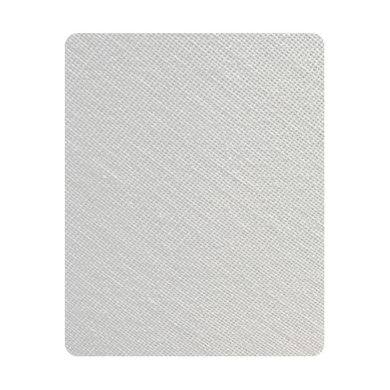 White Linen Shallow Drum Premiere Lampshade 18x18x10