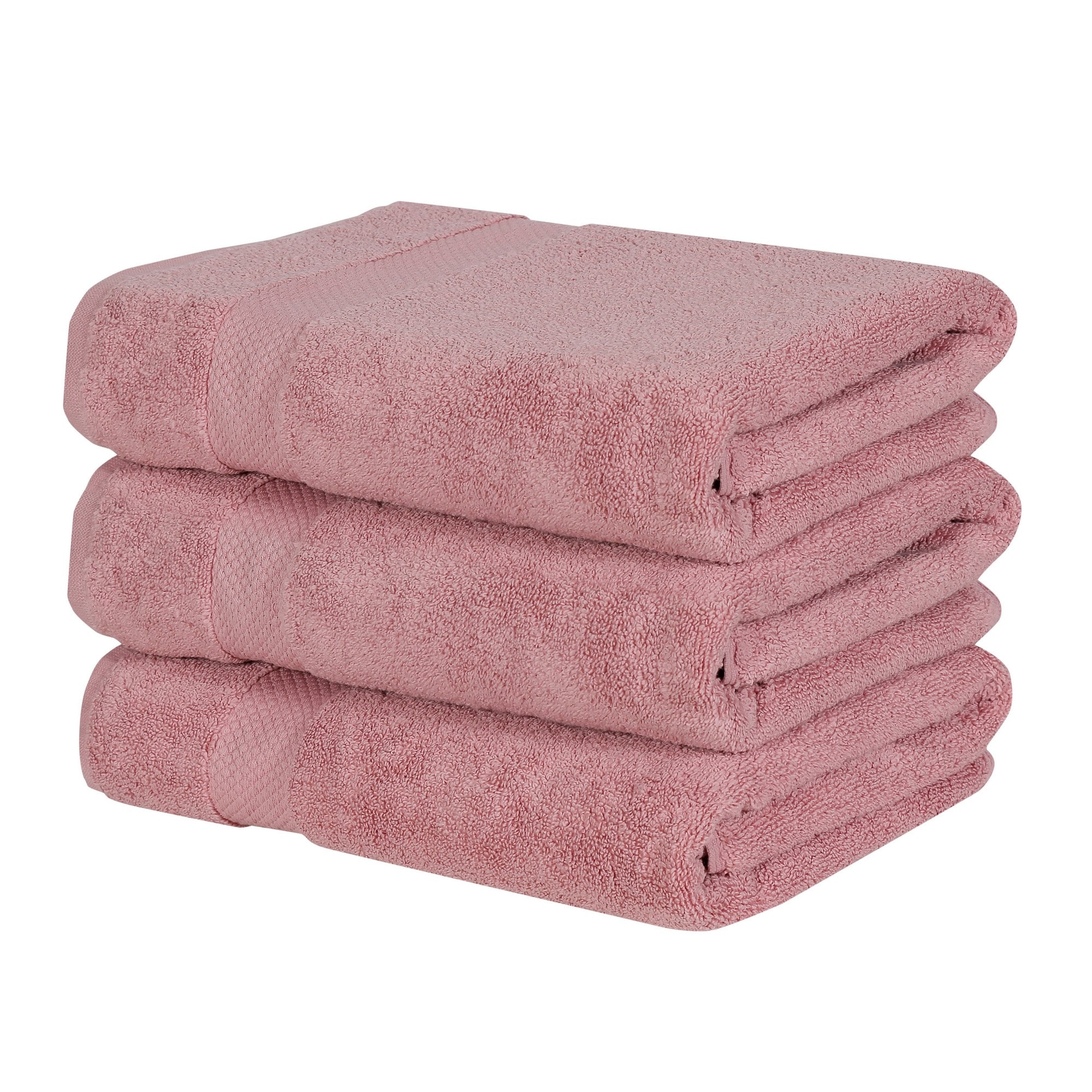 Better Trends Splash Collection 100% Cotton Reversible Bath Towel - Plush, Absorbent, and Stylish Bathroom Essential