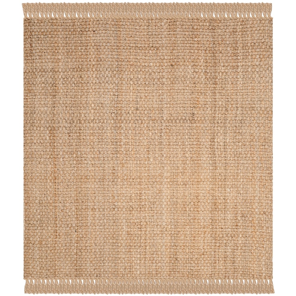 SAFAVIEH Handmade Natural Fiber Khloe Fringe Jute Rug