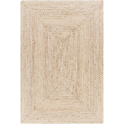 Jovan Farmhouse Jute Area Rug