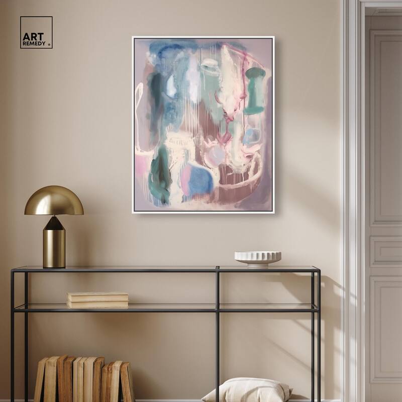 Silk and Satin I Canvas by Art Remedy