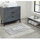 preview thumbnail 34 of 59, Jean Pierre Novelty Cotton Bath Rug - 21"x34" - "His" & "Hers"