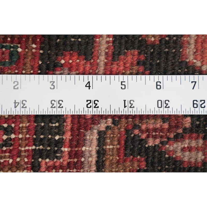 Hand Knotted Oriental 100% Wool Carpet Traditional Medallion Red Heriz Area Rug - 12' 7'' X 10' 4''