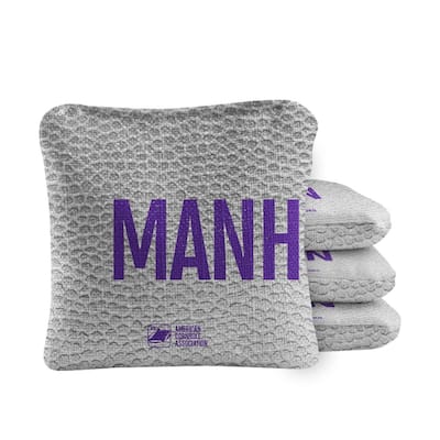Manhattan Gray Dual Sided Cornhole Bags