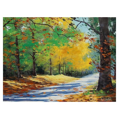 Vibrant Autumn by Graham Gercken Canvas Art Print