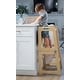preview thumbnail 6 of 19, Date - 4 in 1 Kitchen Tower, Desk, Step Stool and Chalkboard - Natural