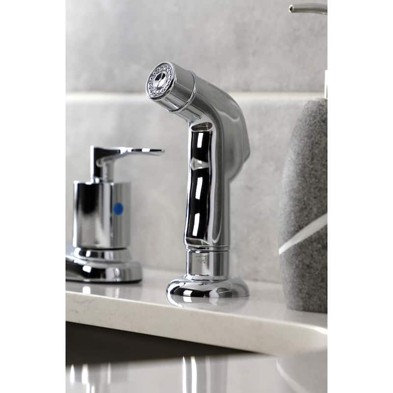 Kingston Brass Serena 1.8 GPM Standard Gooseneck Kitchen Faucet -