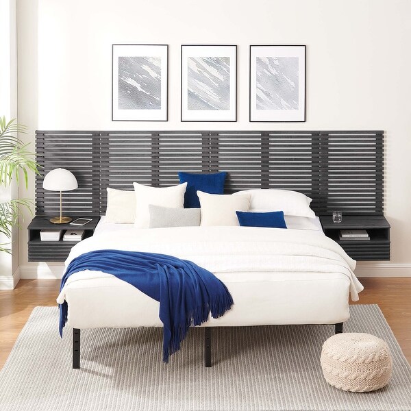 Wall headboard king discount