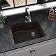 preview thumbnail 6 of 58, Karran Undermount Quartz 24 in. Single Bowl Kitchen Sink Kit