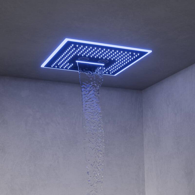 GRANDJOY LED Music Shower System 16" Showerhead