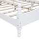 preview thumbnail 25 of 23, Queen Size Retro Wood Platform Bed Frame with Wooden Slat Support, No Box Spring Required