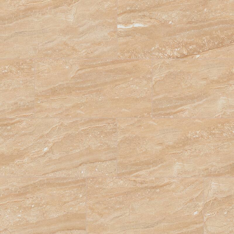 Ackland AKNPTAZI12X24P-CA Azira - 12" x 24" Porcelain Solid Floor Tile - Aurume