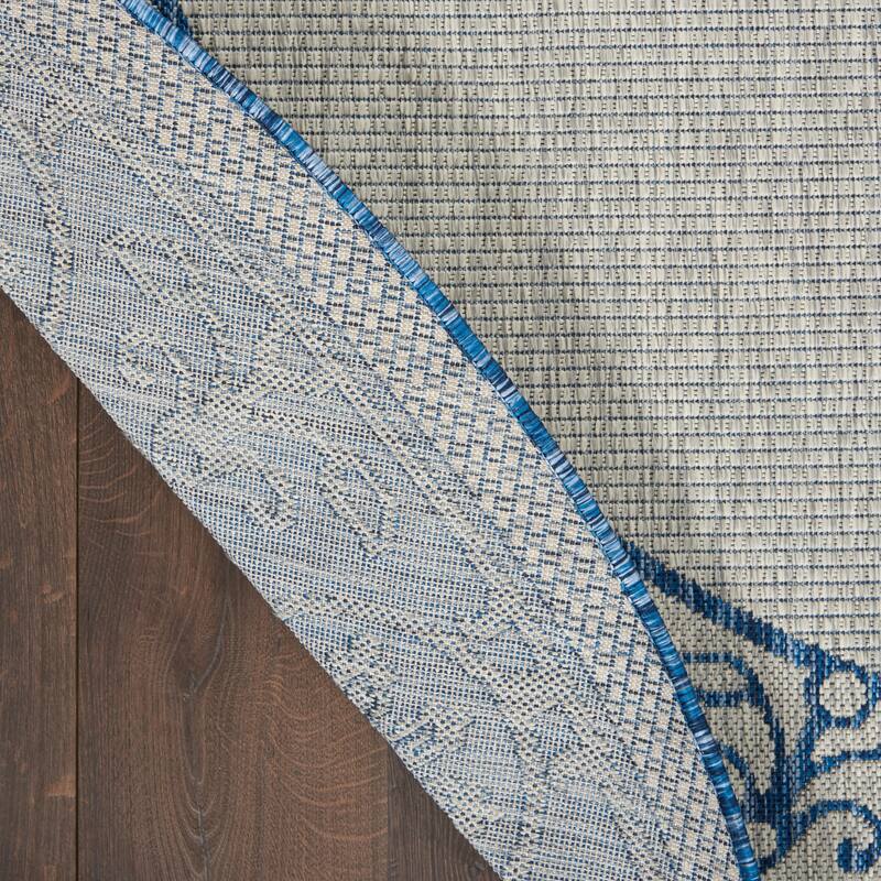 Nourison Garden Party Bordered Indoor/Outdoor Area Rug