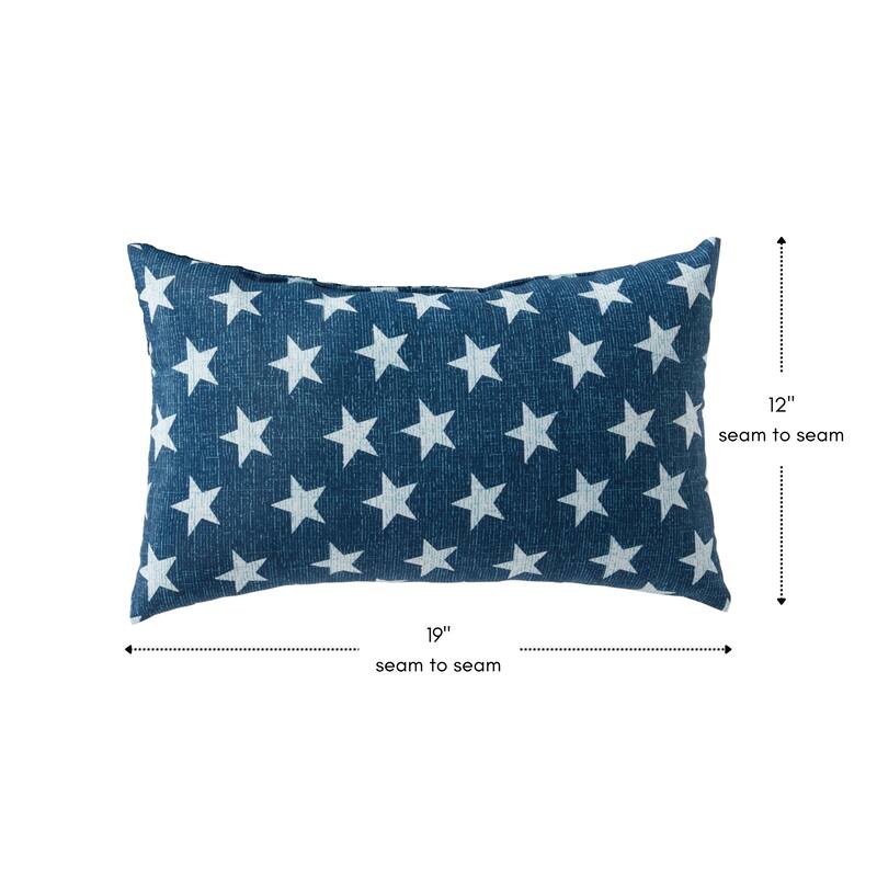 Stars Outdoor Accent Pillow (Set of 2)