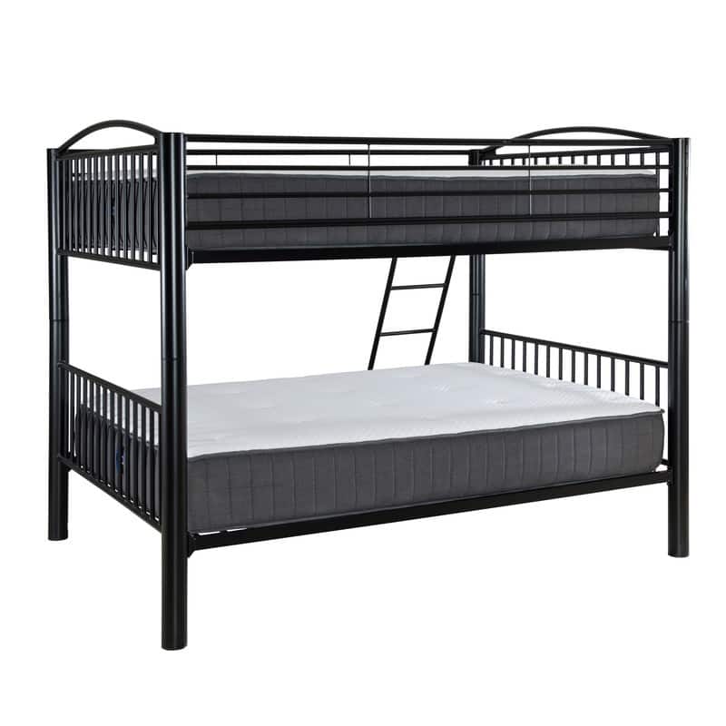 Carlisle Heavy Metal Full Over Full Bunk Bed
