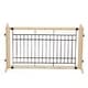 preview thumbnail 1 of 15, 38"-71" Adjustable Freestanding Pet Gate - Natural Wood Design for Doorways and Stairs Natural
