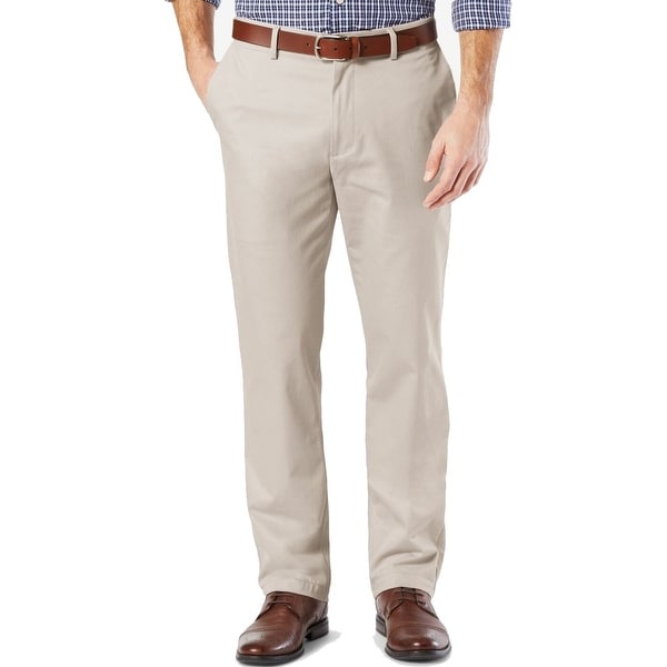 Dockers Mens Signature Khaki Pants Beige Size 38x32 Straight Fit Stretch. Opens flyout.