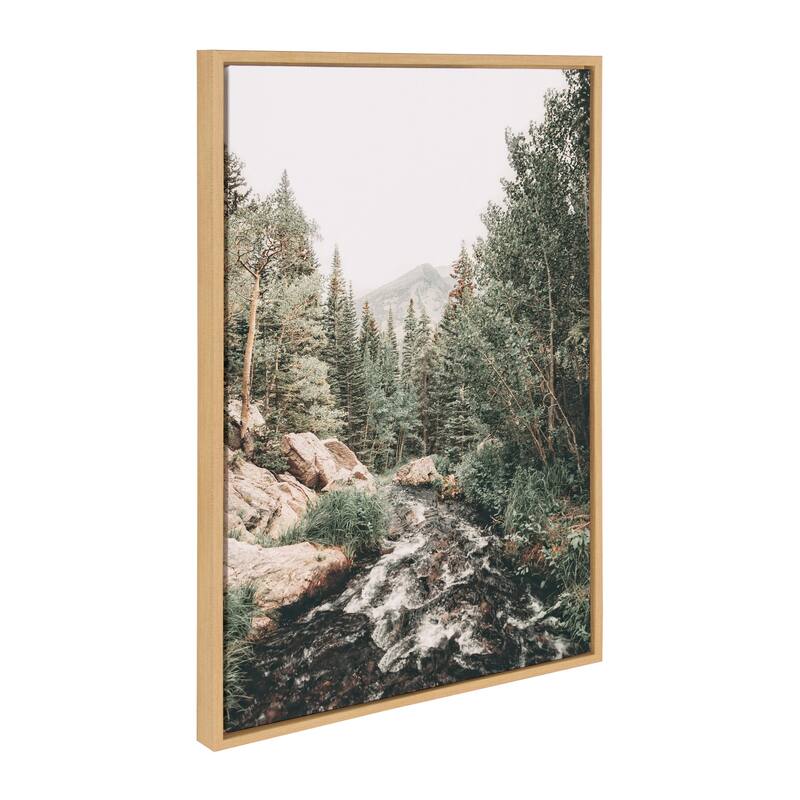 Kate and Laurel Sylvie Landscape Framed Canvas Set by Various Artists