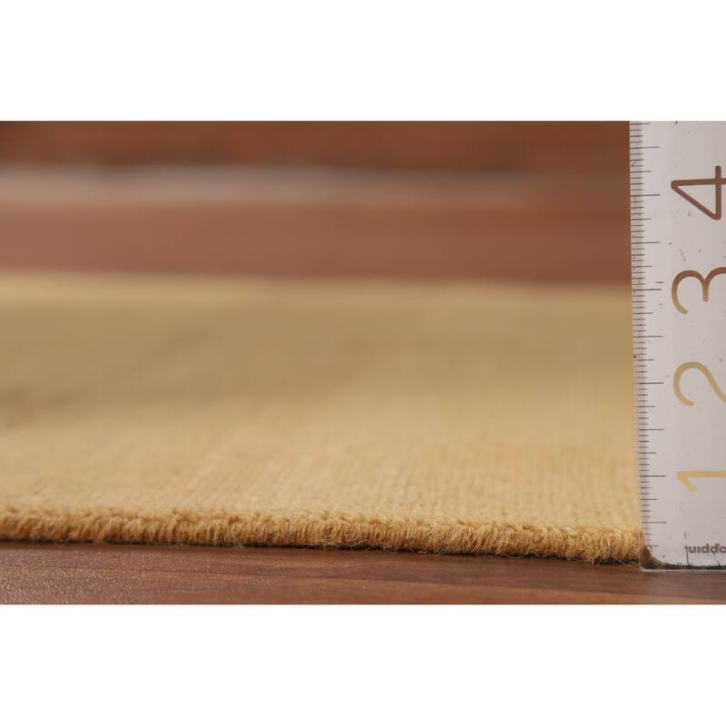 Contemporary Gabbeh Oriental Rug Handmade Modern Wool Carpet - 3'2"x 4'10"