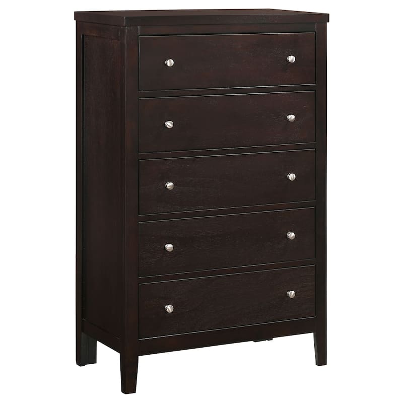 Carlton Upholstered Bedroom Set Cappuccino