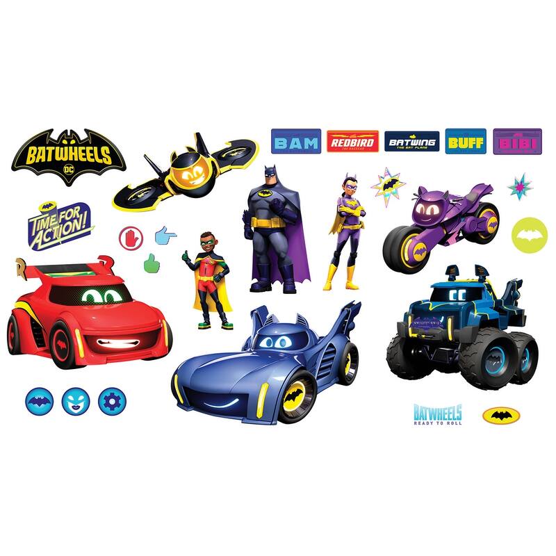 Batwheels Characters Wall Decals