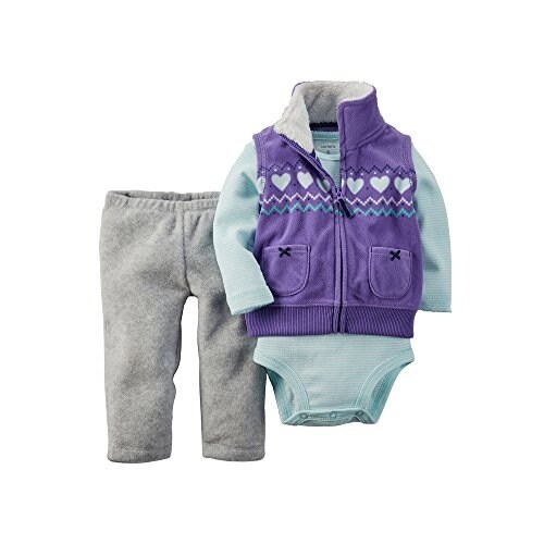 carters baby girl vest
