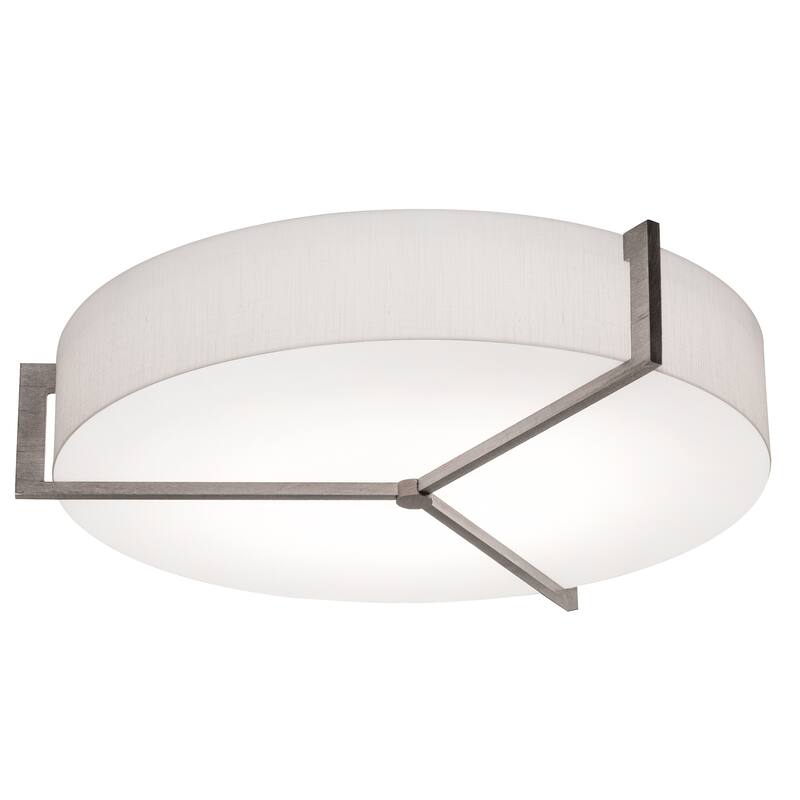 AFX Apex 19'' Flush Mount - Weathered Grey Finish