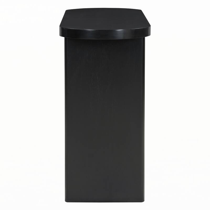 Elegant Minimalist Console Table(Black)
