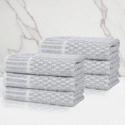 Superior Juno Viscose Cotton Blend Hand Towels, Set of 6