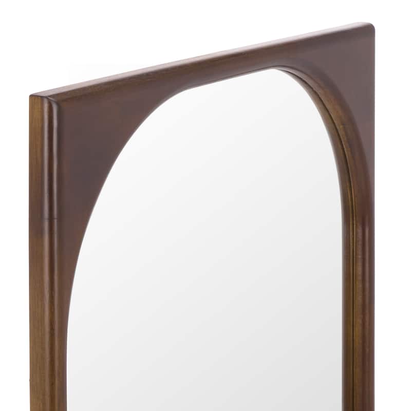SAFAVIEH Home Zola -21 x 29-inch, Rubberwood/Mdf/Glass, Mirror - 21"W x 1"D x 29"H