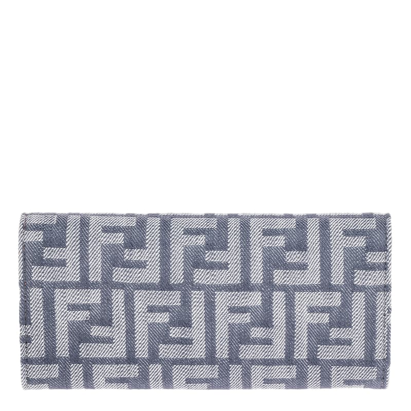 Fendi Baguette Continental Wallet with Chain