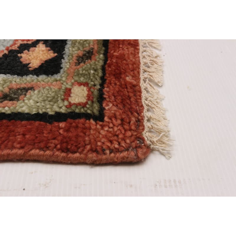 ECARPETGALLERY Hand-knotted Jules Serapi Dark Copper Wool Rug - 9'0 x 12'2