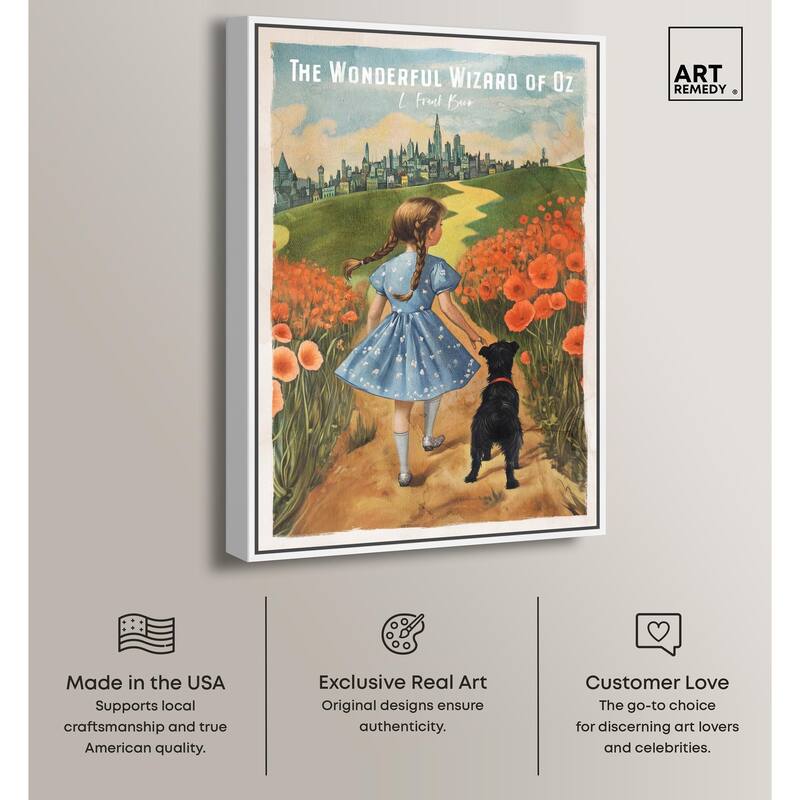 Wizard of Oz Classic Canvas by Art Remedy
