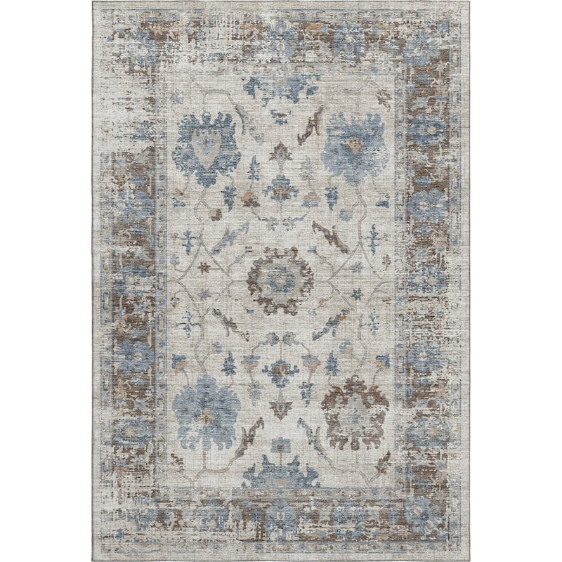 Premium Washable Super Soft Vintage Traditional Mayfield Rug