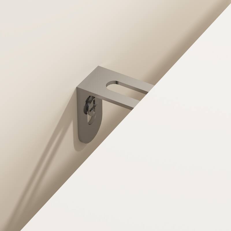 Anmytek Set of 2 White End Table USB C Charging Station 2 Drawers Wood Side Table for Living Room Bedroom