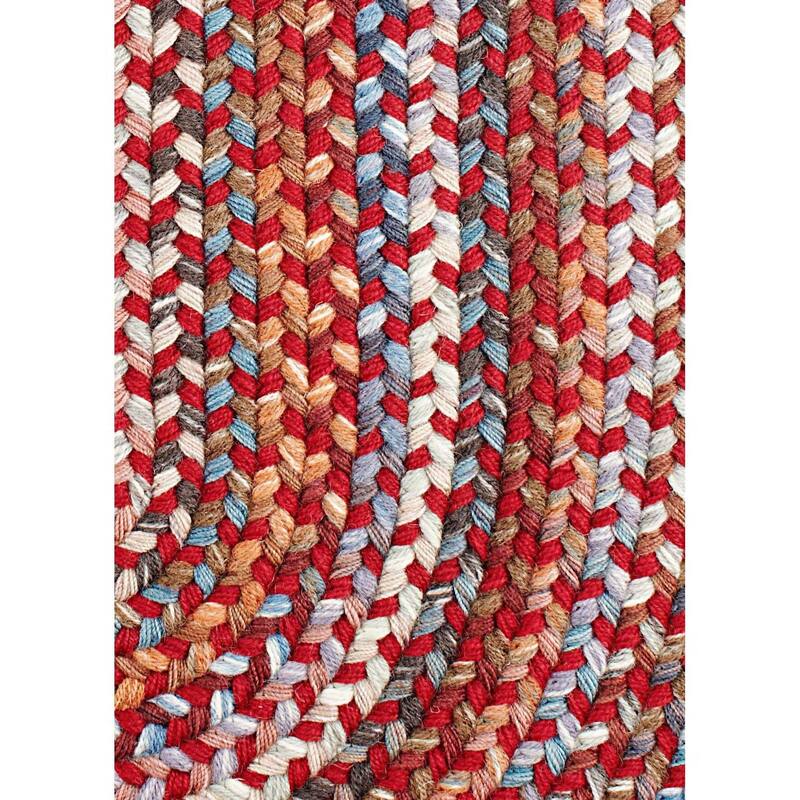 Rhody Rug Augusta Space-dye Wool Braided Rug